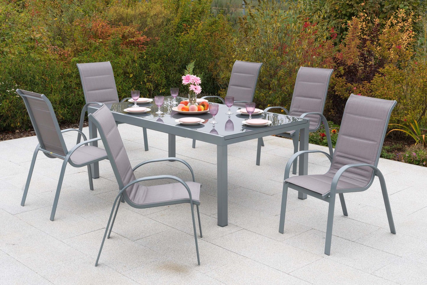 Amaro Set 7tlg diamantbraun
Aluminium/Textil