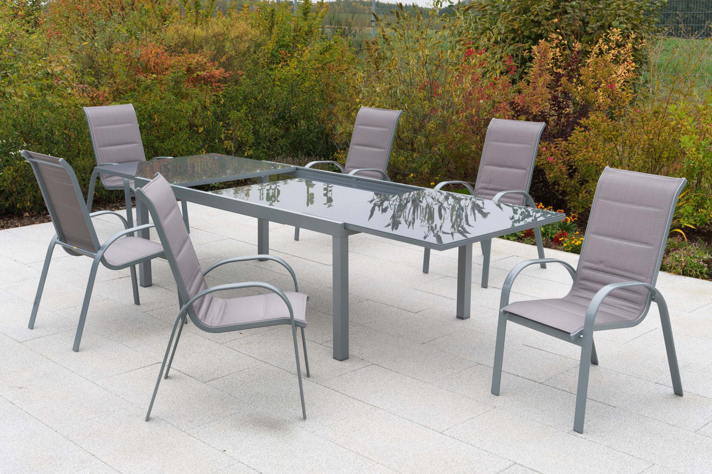 Amaro Set 7tlg diamantbraun
Aluminium/Textil