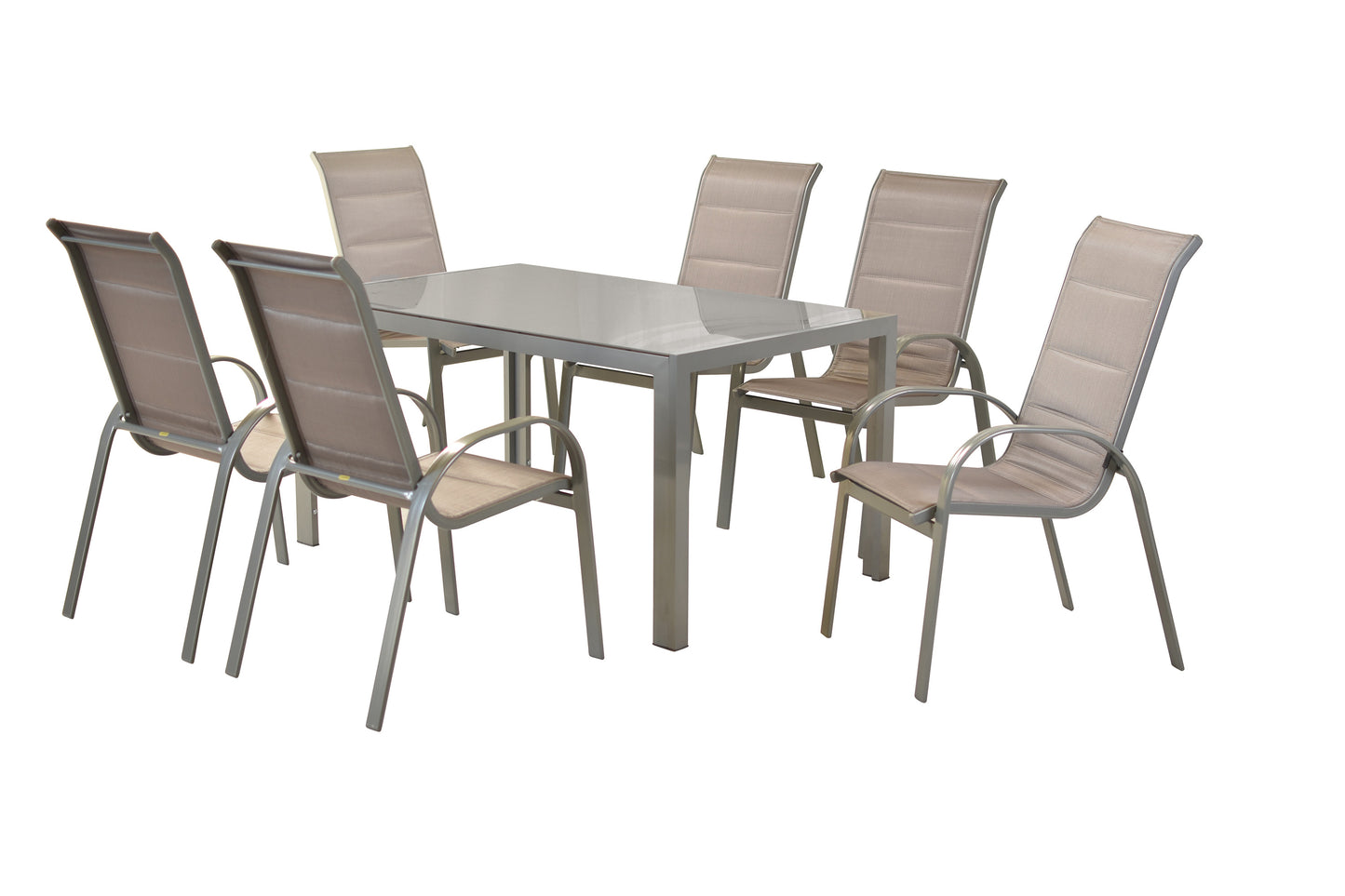 Amaro Set 7 tlg., diamantbraun
Aluminium/Textil