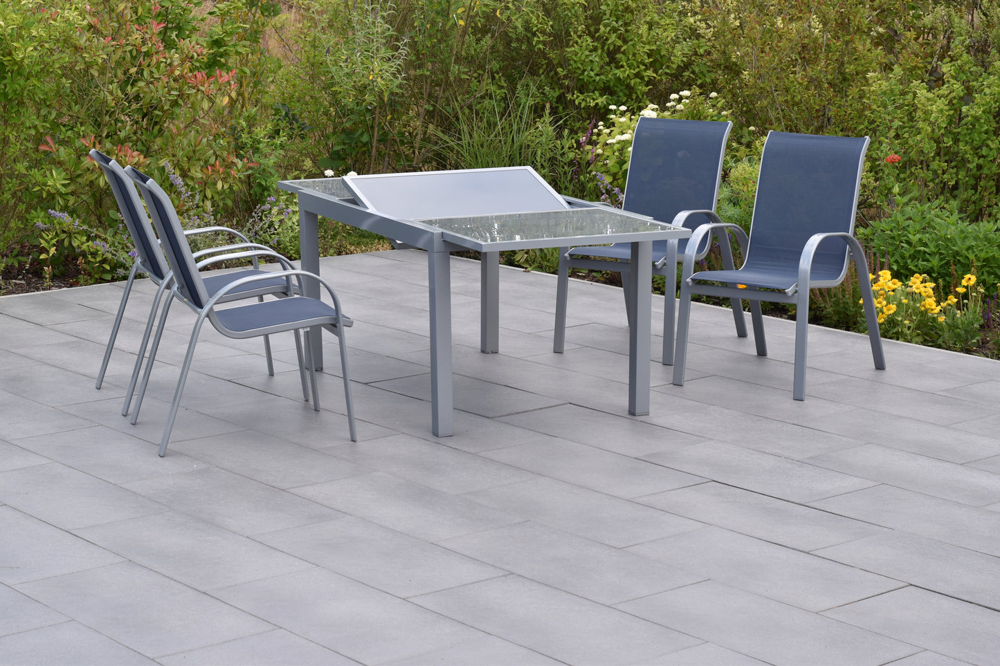 Amalfi Set 5tlg.
Alu/Textil