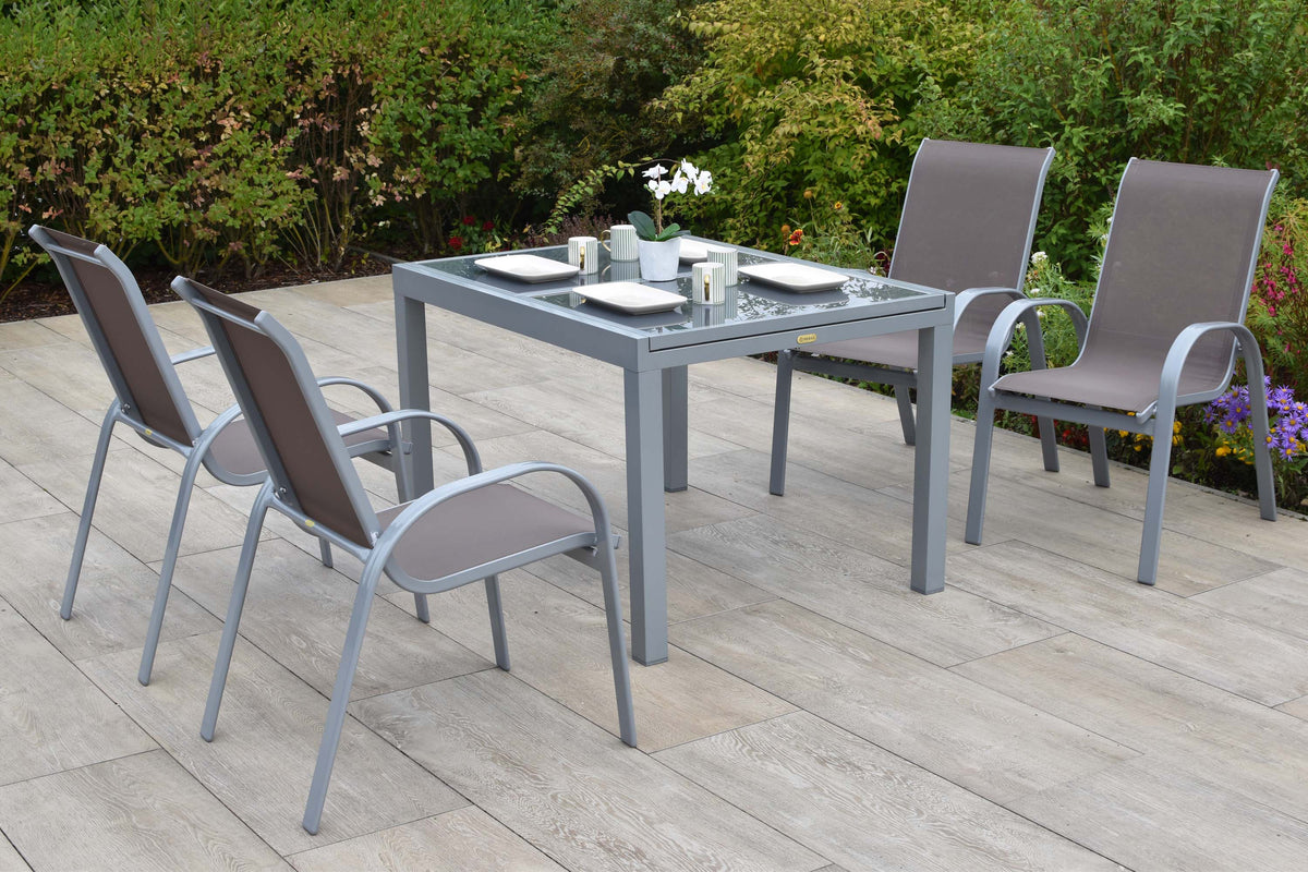 Amalfi Set 5tlg.
Alu/Textil