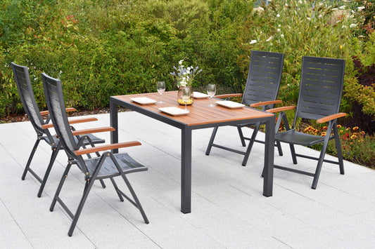 Tinos Set 5tlg.
Aluminium