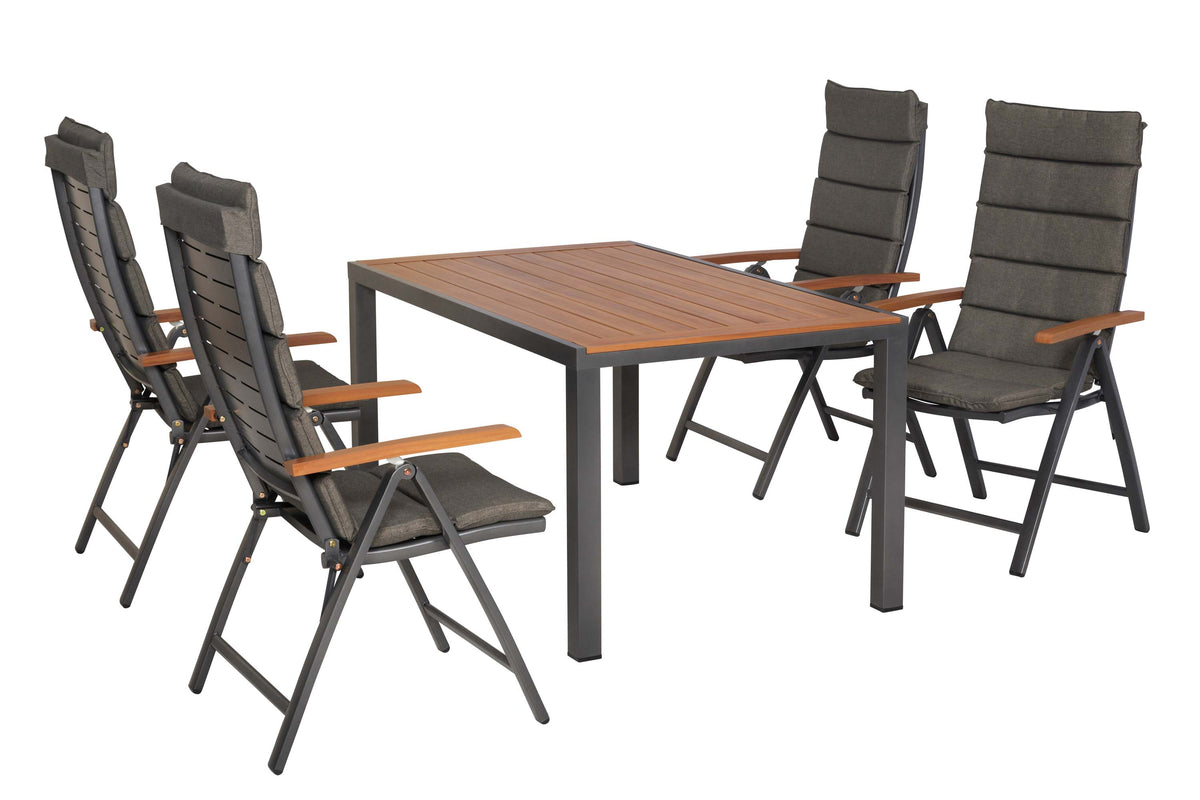 Tinos Set 9tlg.
Aluminium