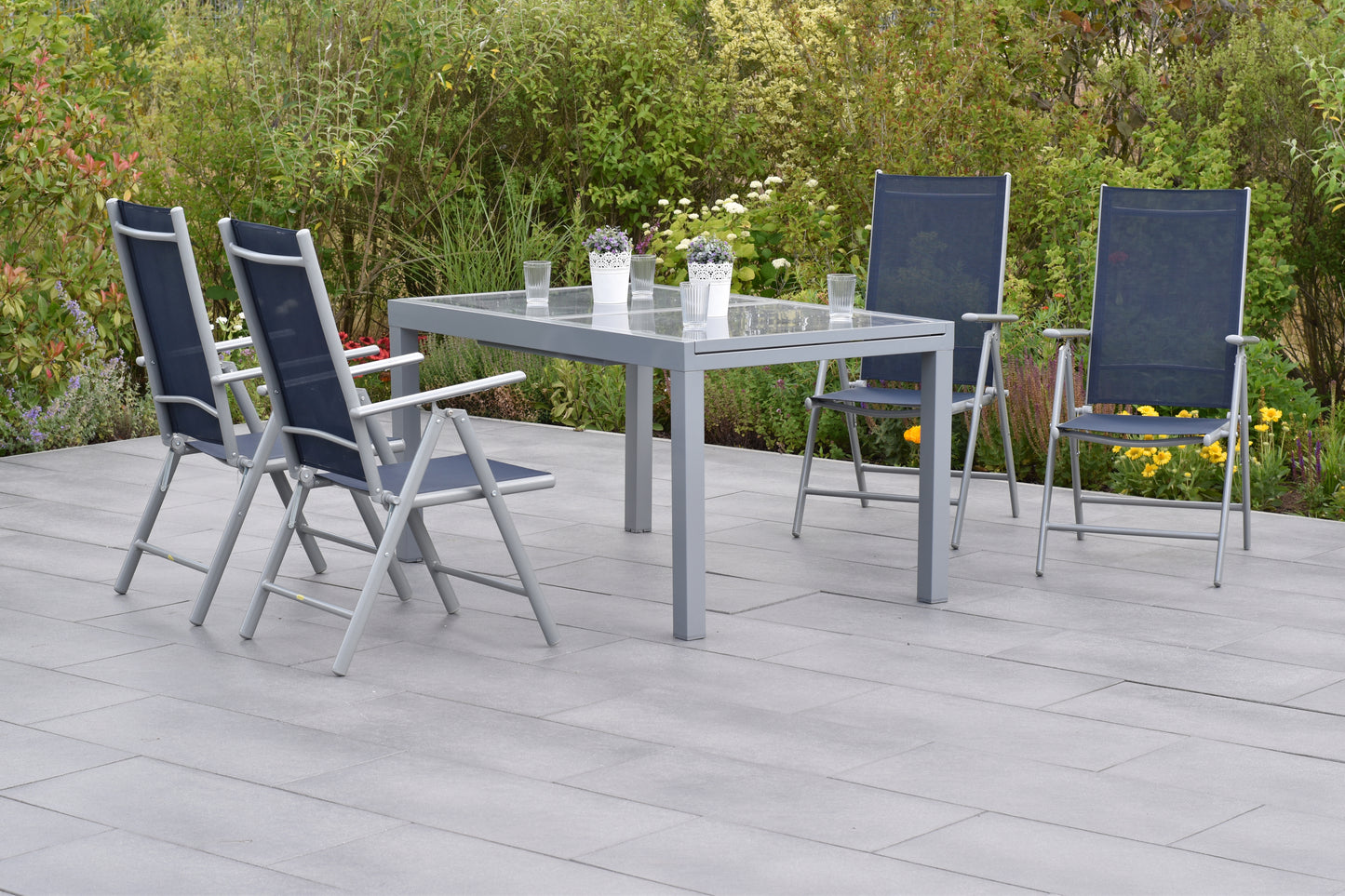 Amalfi Set 5tlg.
Alu/Textil