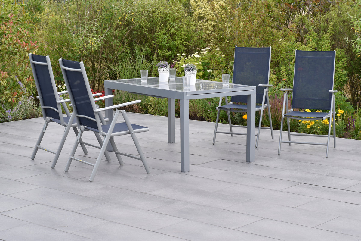 Amalfi Set 5tlg.
Alu/Textil