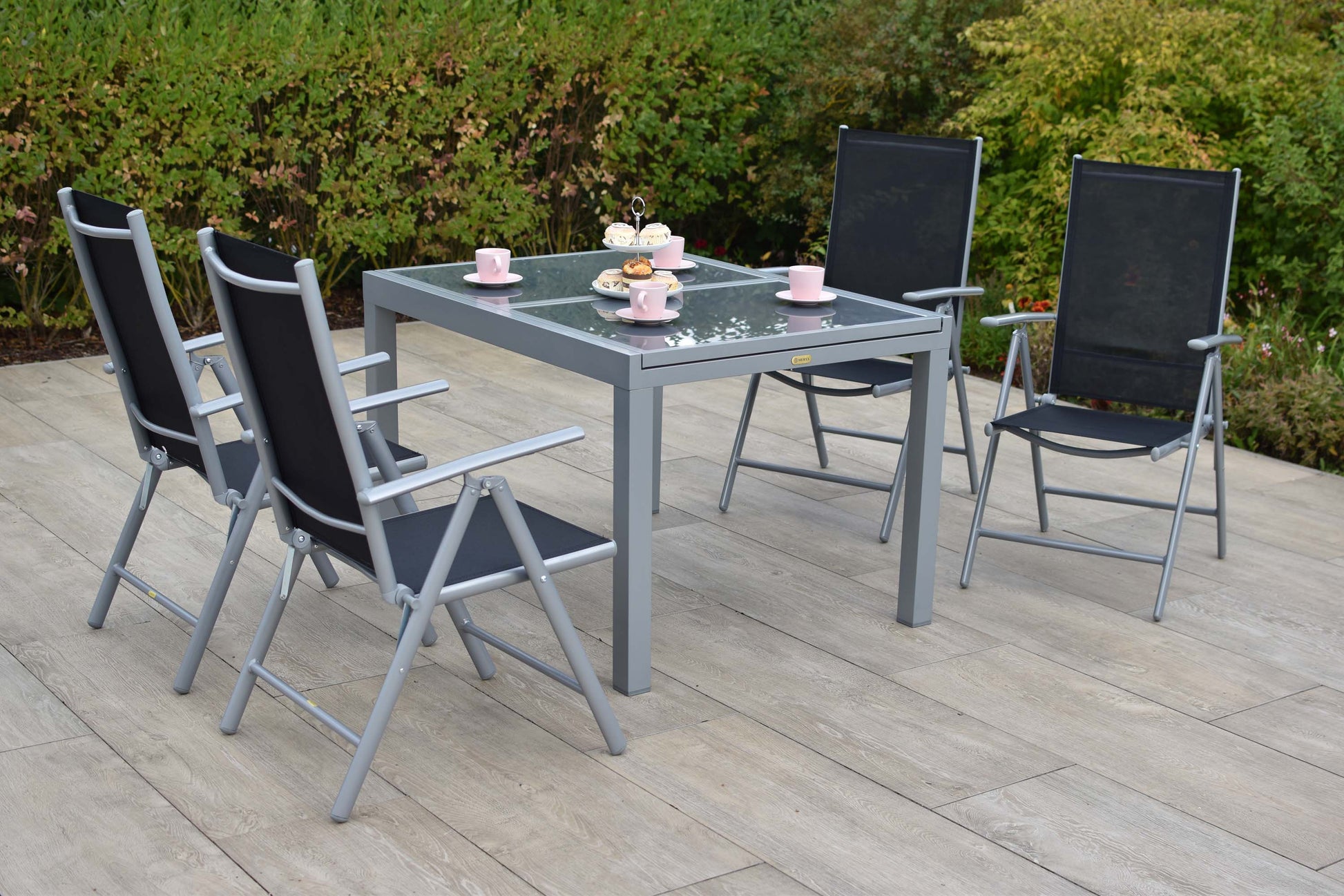 Amalfi Set 5tlg.
Alu/Textil