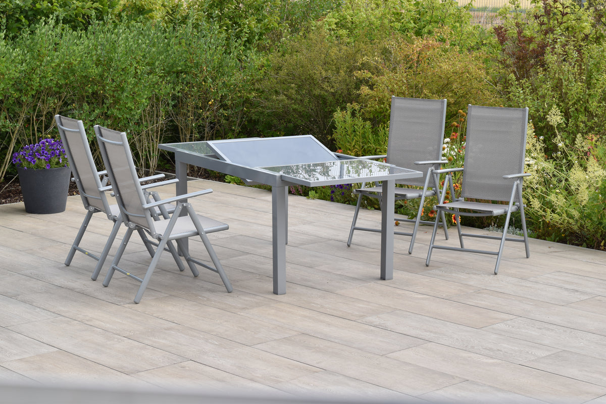 Amalfi Set 5tlg.
Alu/Textil