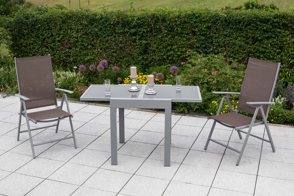 Amalfi Set 3tlg.
Alu/Textil