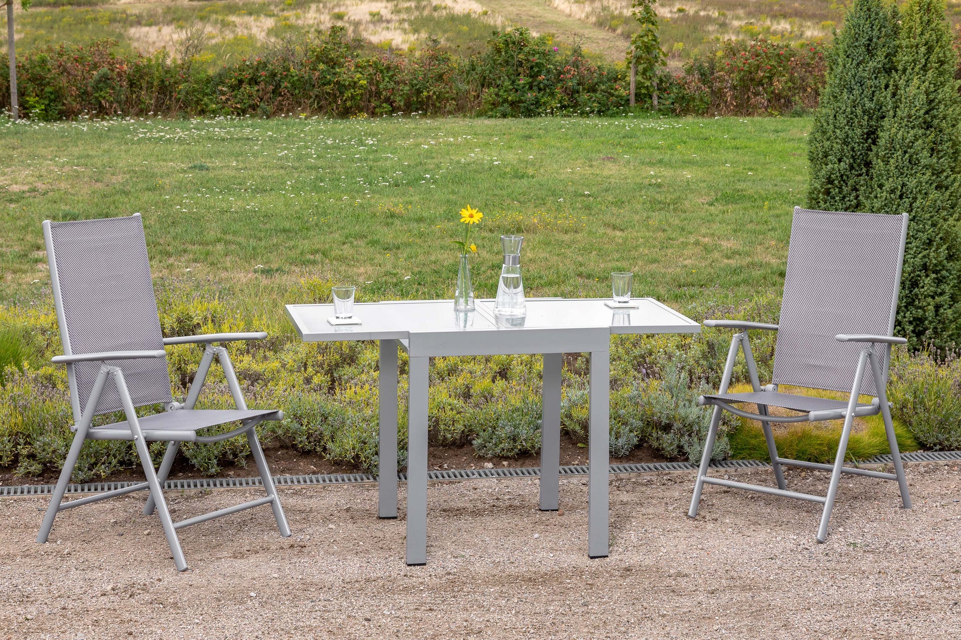Amalfi Set 3tlg.
Alu/Textil