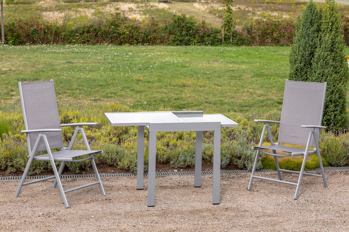 Amalfi Set 3tlg.
Alu/Textil