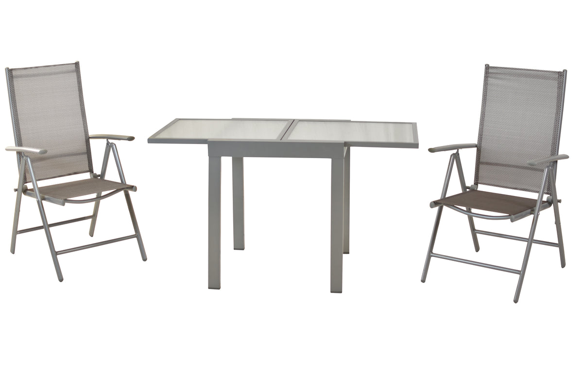 Amalfi Set 3tlg.
Alu/Textil