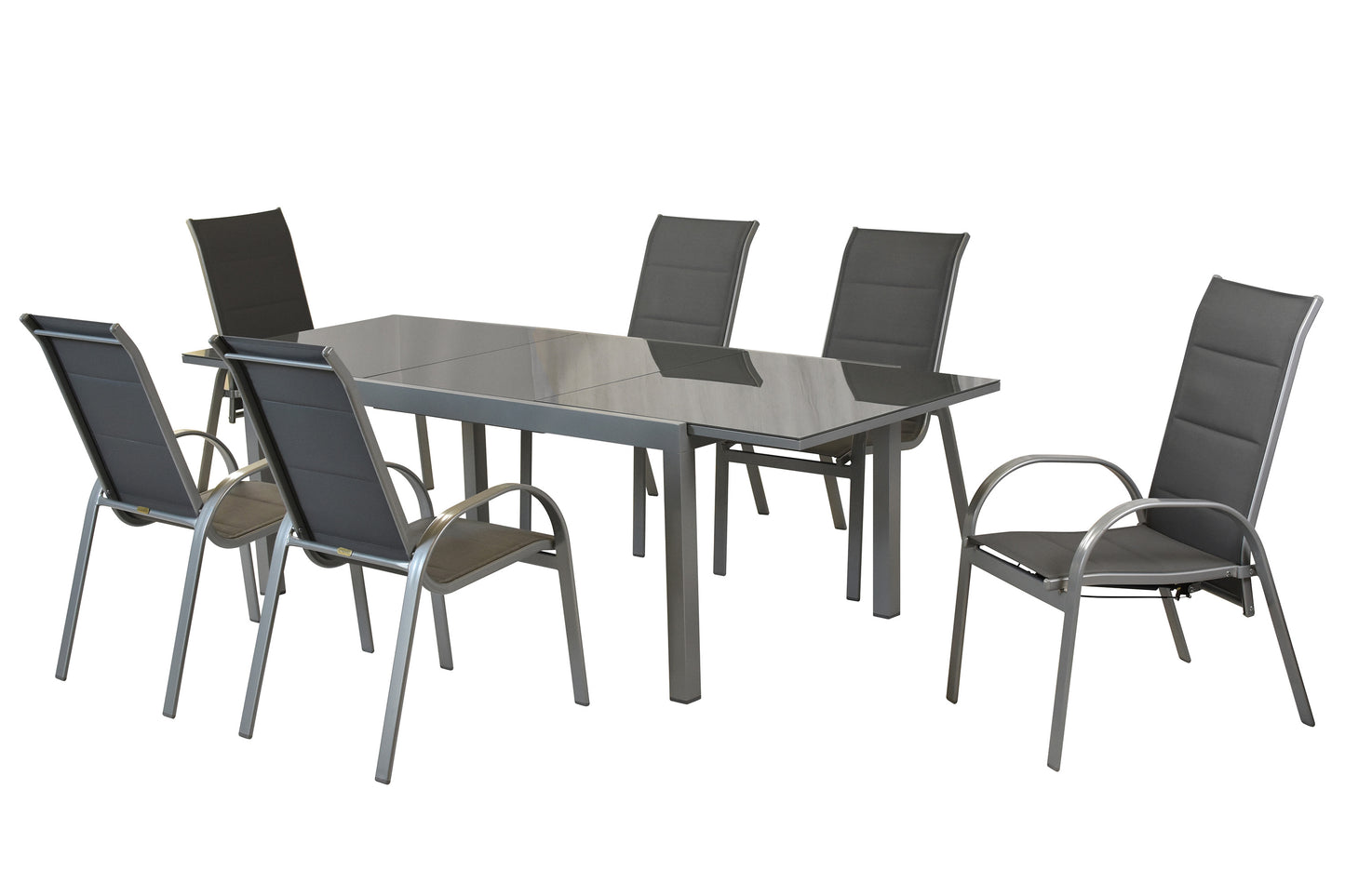 Amalfi Set 7tlg.
Alu/Textil