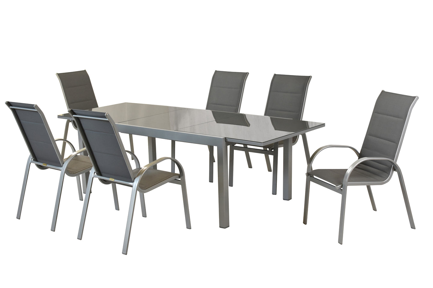 Amalfi Set 7tlg.
Alu/Textil