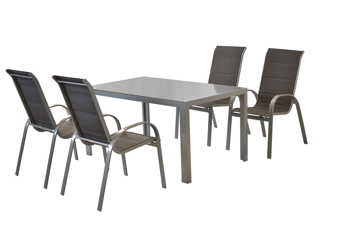 Amalfi Set 5tlg.
Alu/Textil