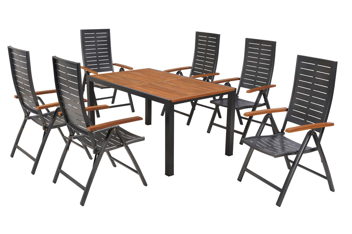 Tinos Set 7tlg.
Aluminium