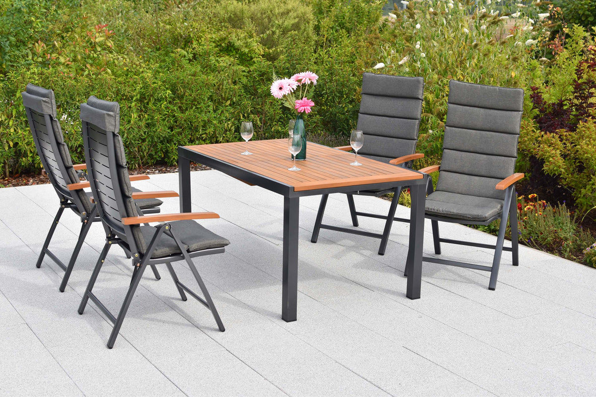 Tinos Set 9tlg.
Aluminium