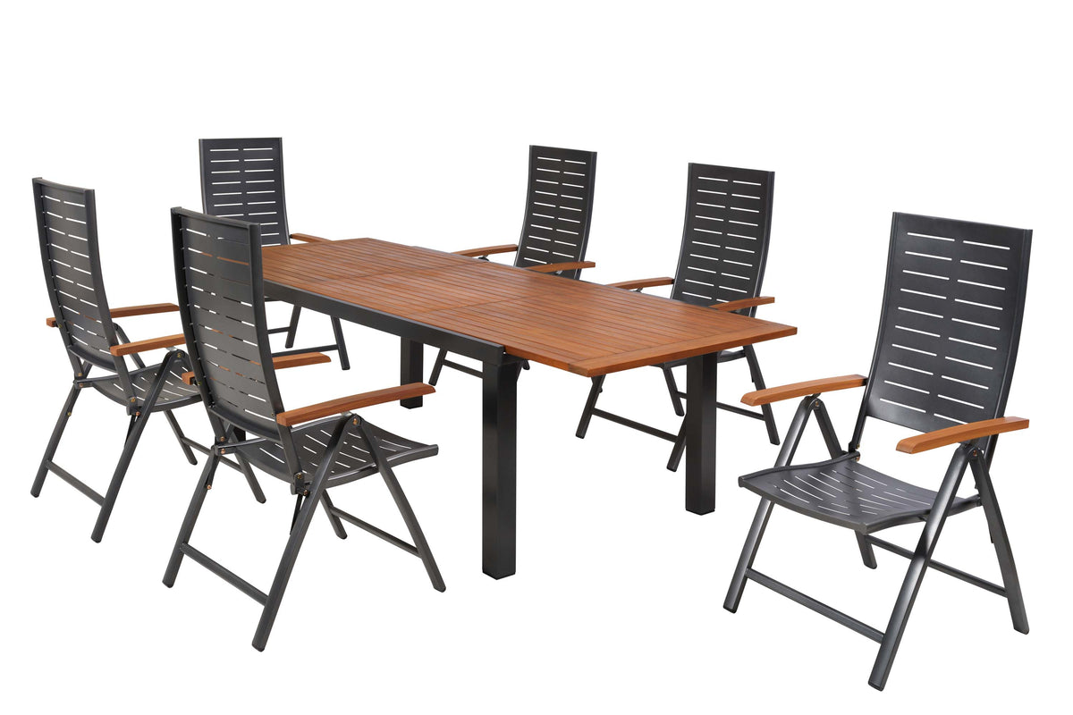 Tinos Set 7tlg.
Aluminium