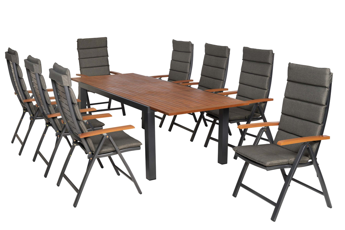 Tinos Set 17tlg.
Aluminium