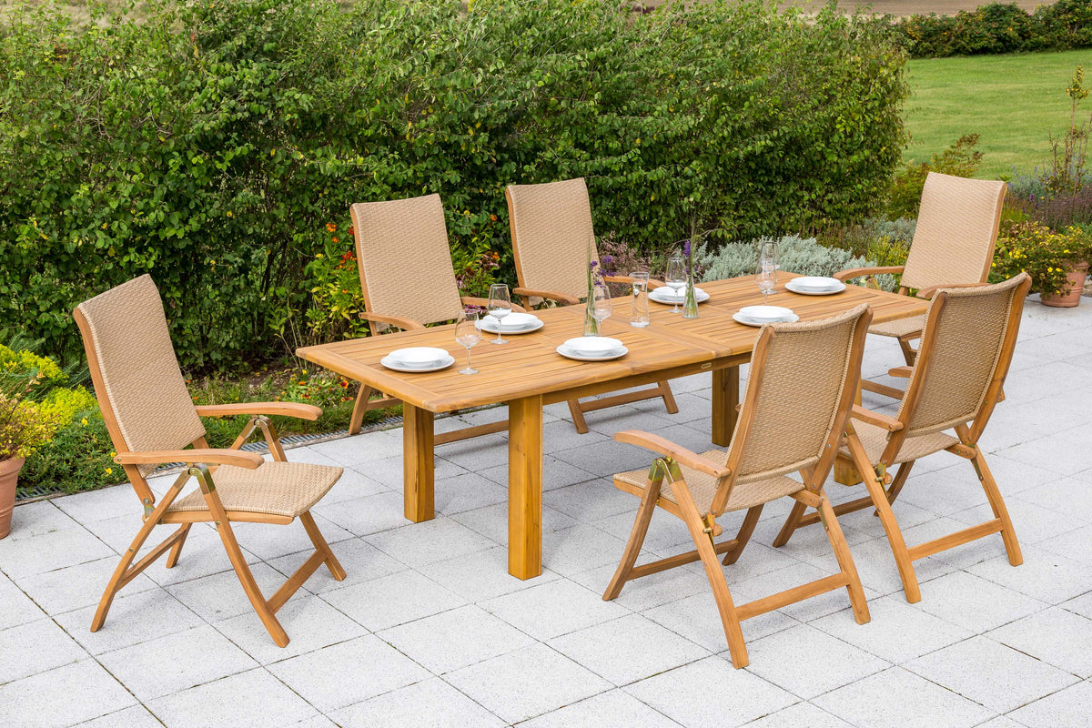 Capri Set 7tlg.
Akazienholz