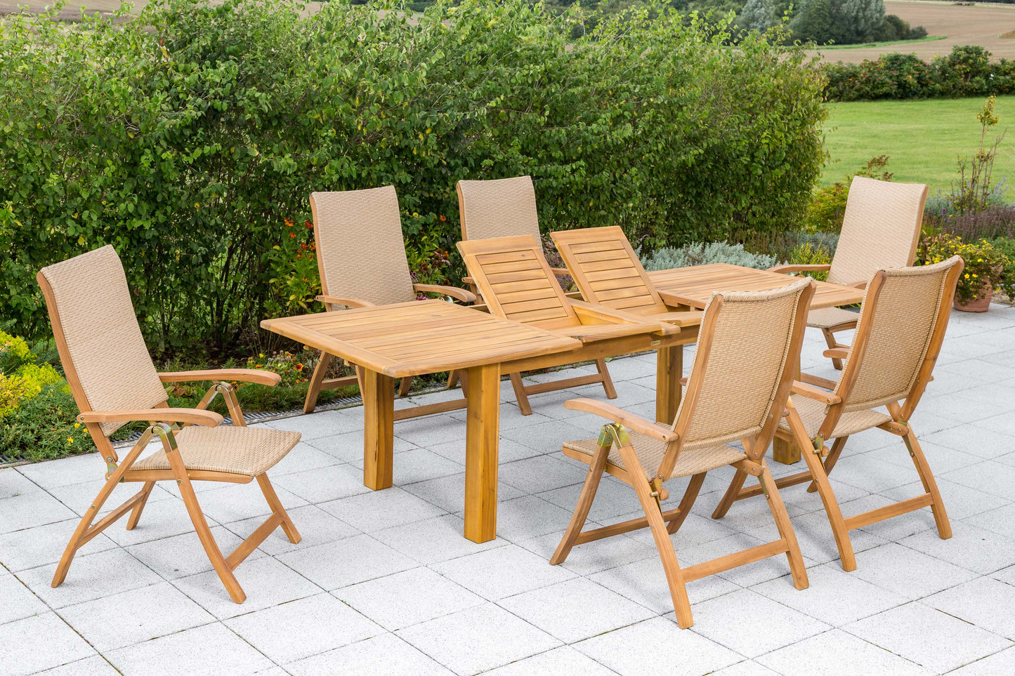 Capri Set 7tlg.
Akazienholz