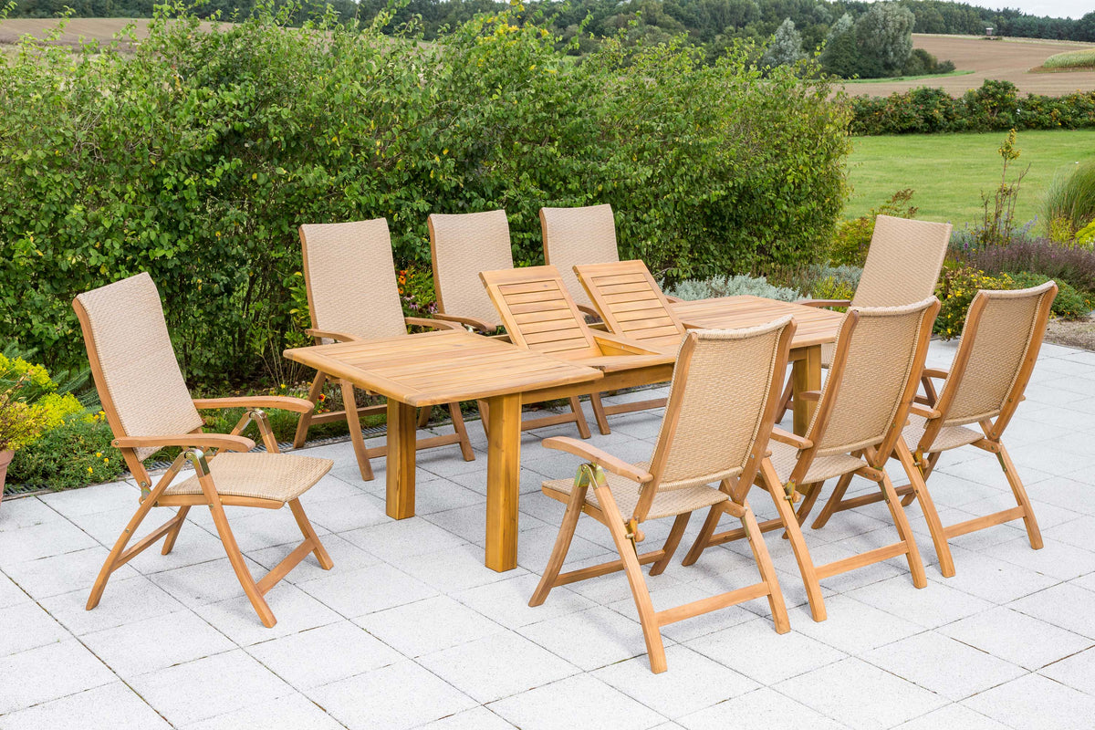 Capri Set 9tlg.
Akazienholz