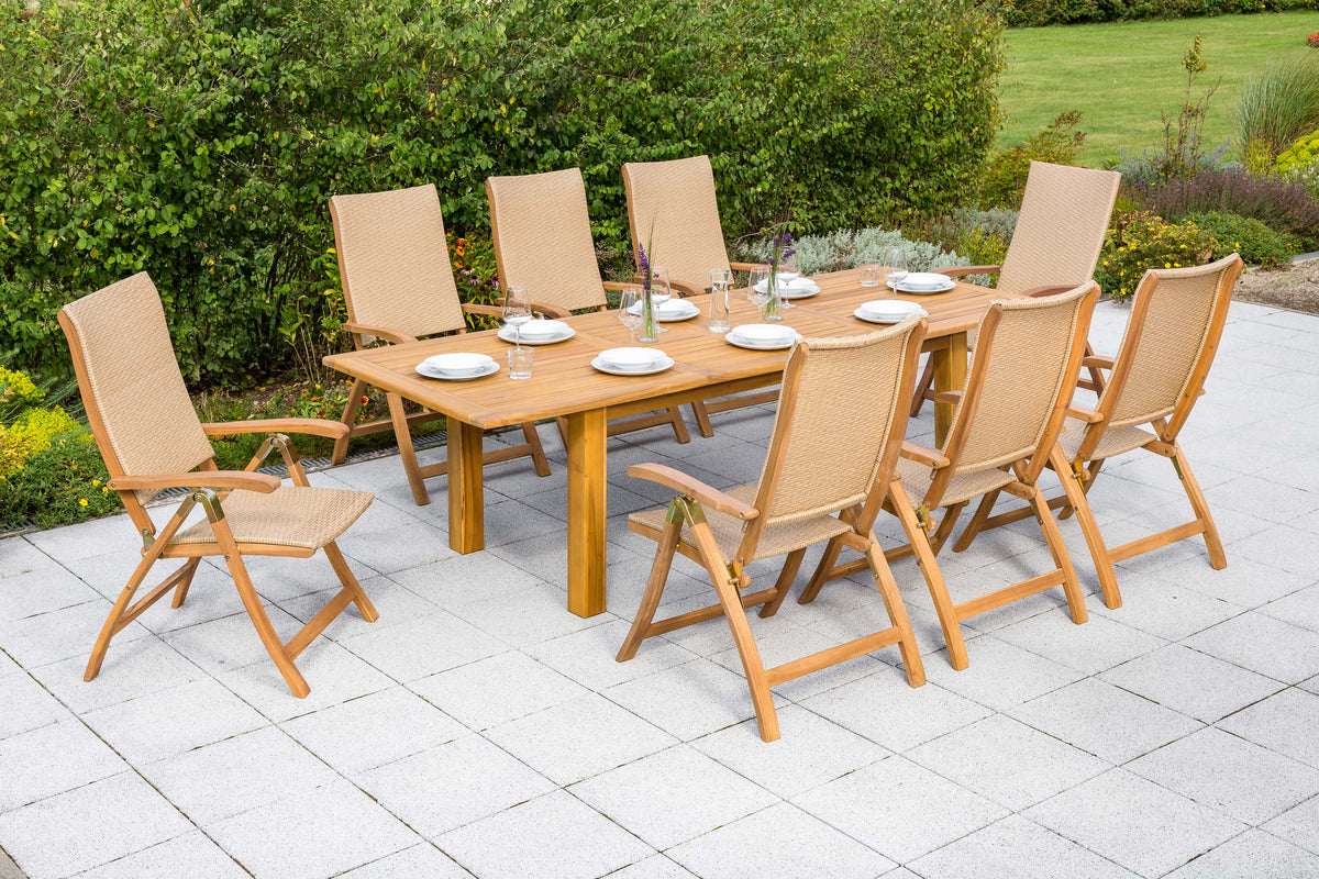 Capri Set 9tlg.
Akazienholz