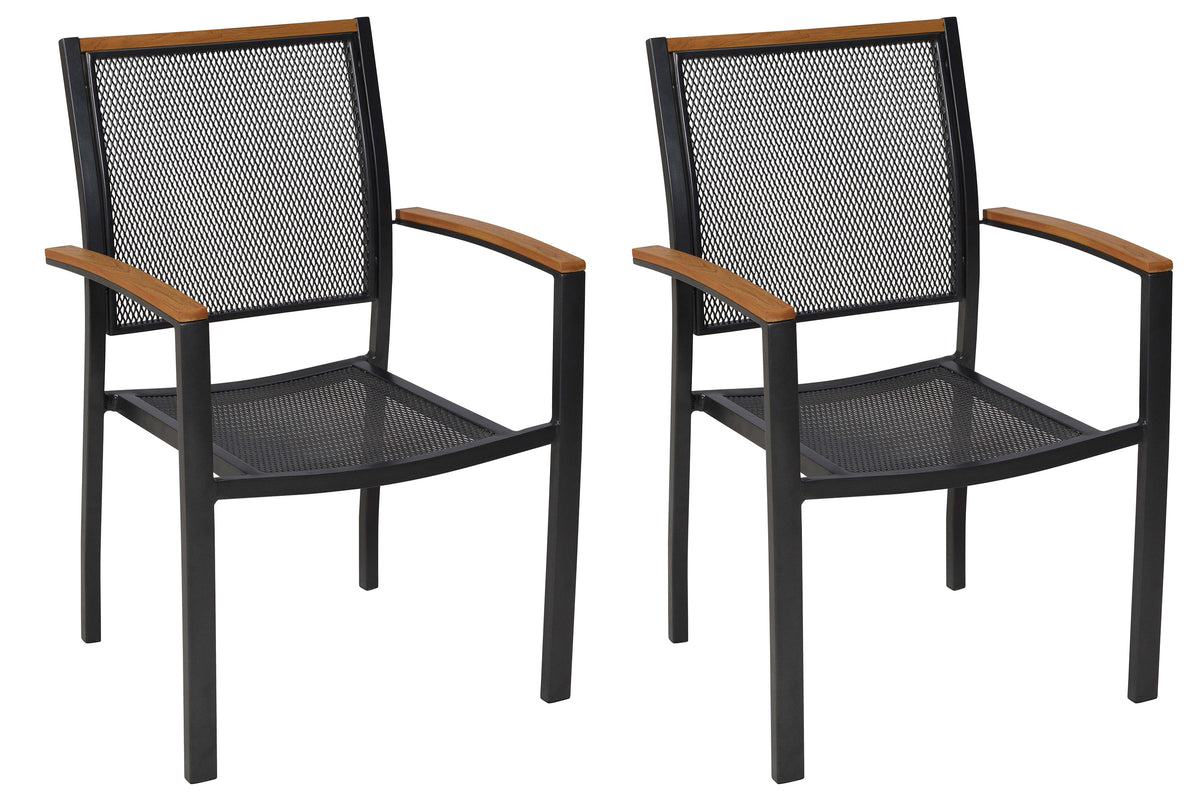 Itanos Stapelsessel, 2er Set
Aluminium/Kunststoff