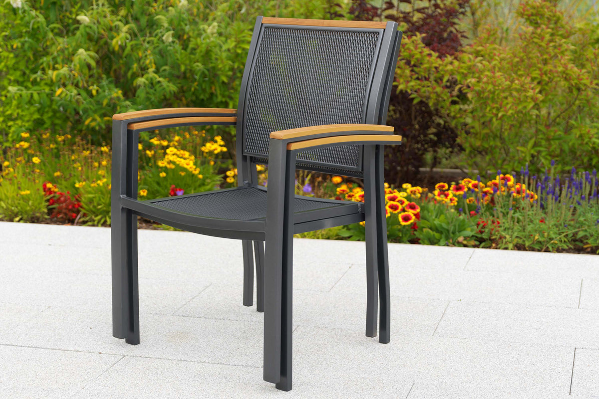 Itanos Stapelsessel, 2er Set
Aluminium/Kunststoff
