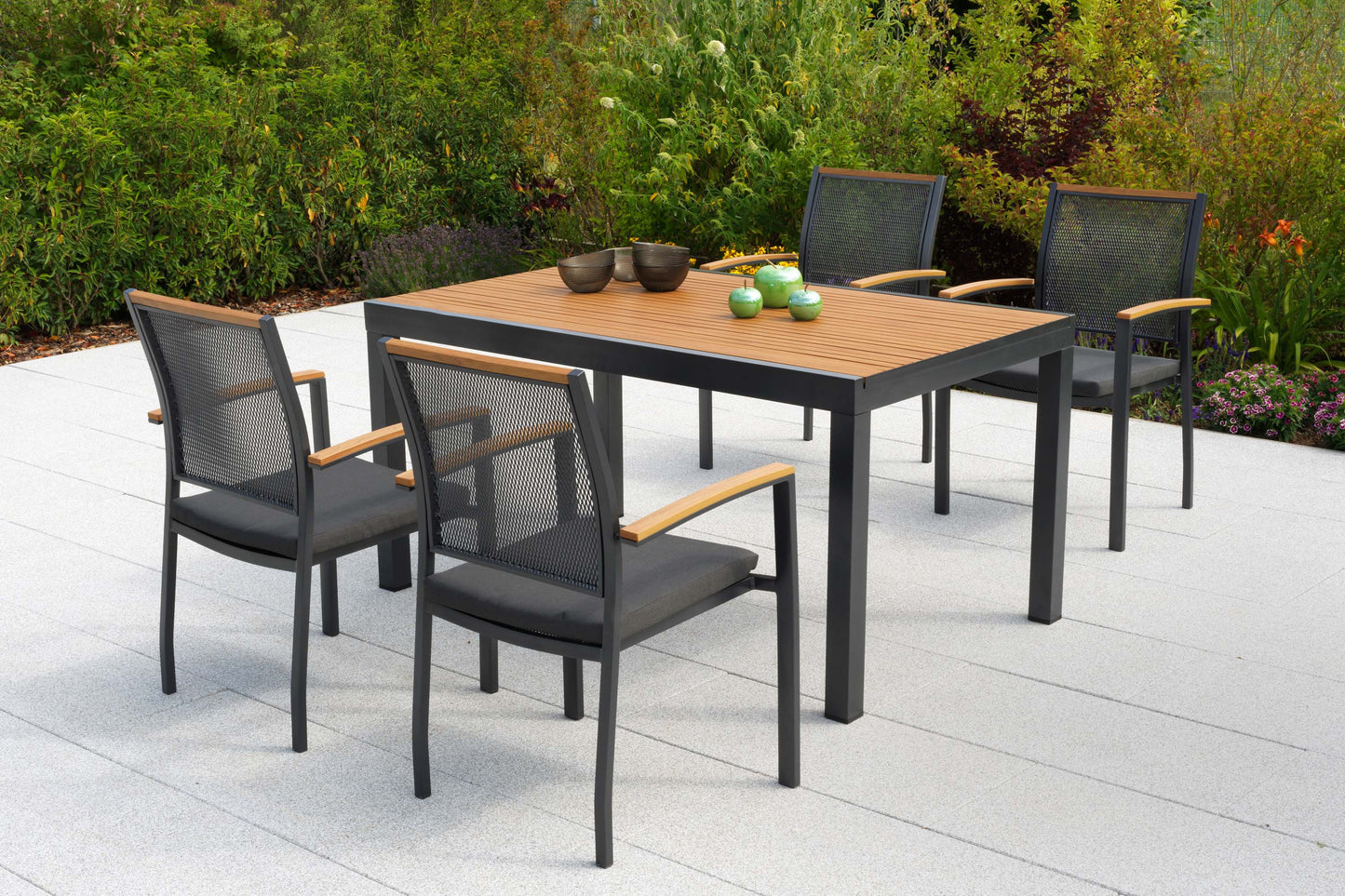 Itanos Set 9tlg.,
Aluminium/Kunststoff