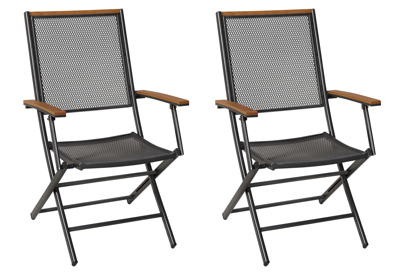 Itanos Klappsessel, 2er Set
Aluminium/Kunststoff