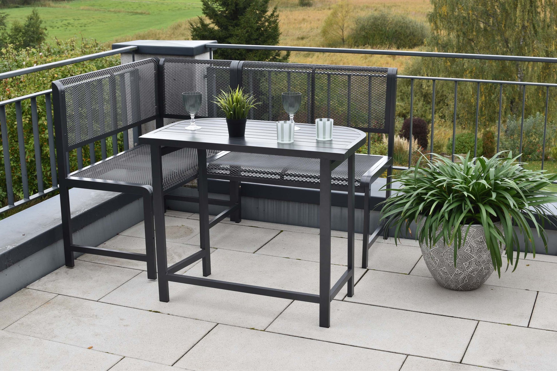 Elos Eckbank Set
Aluminium