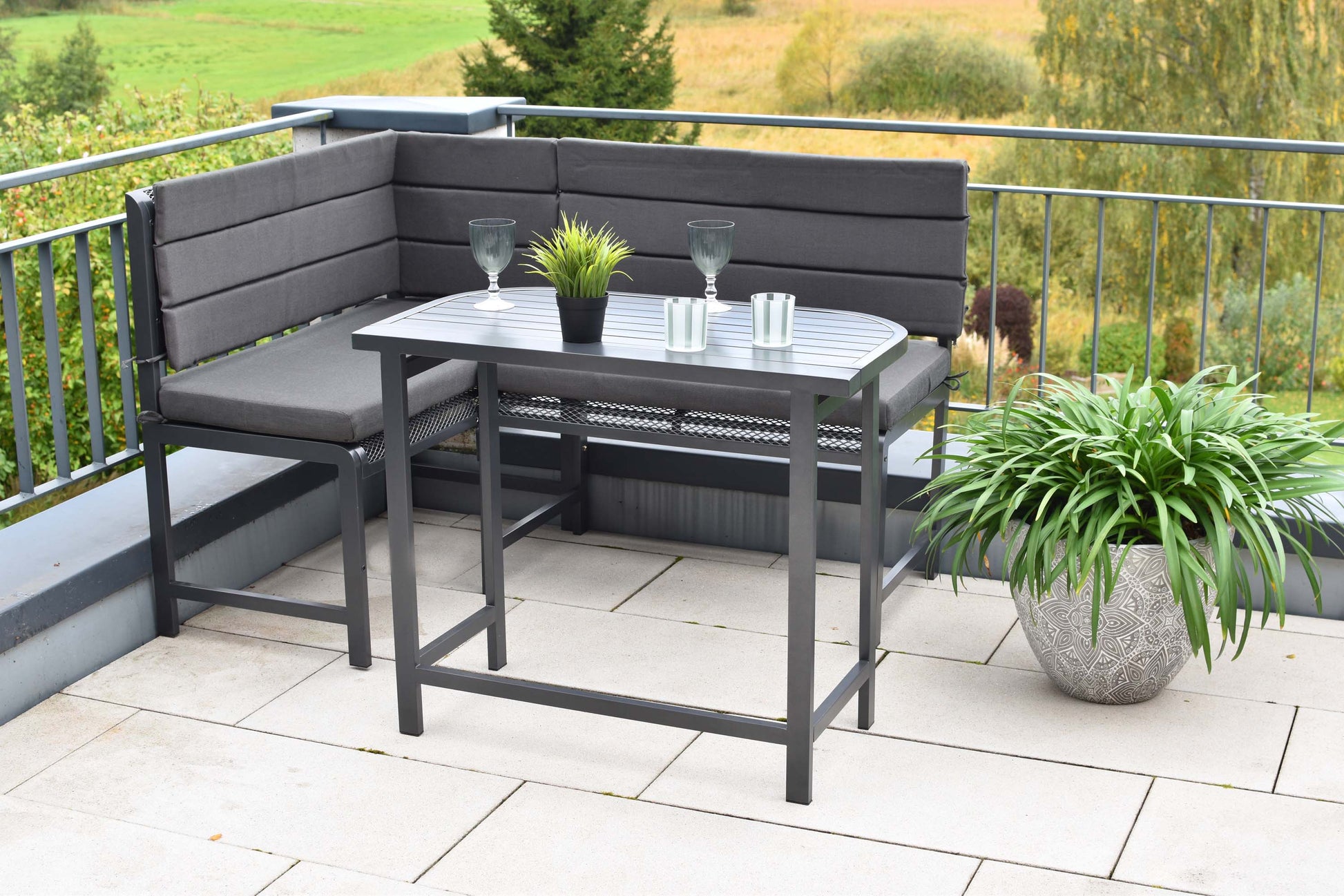 Elos Eckbank Set
Aluminium