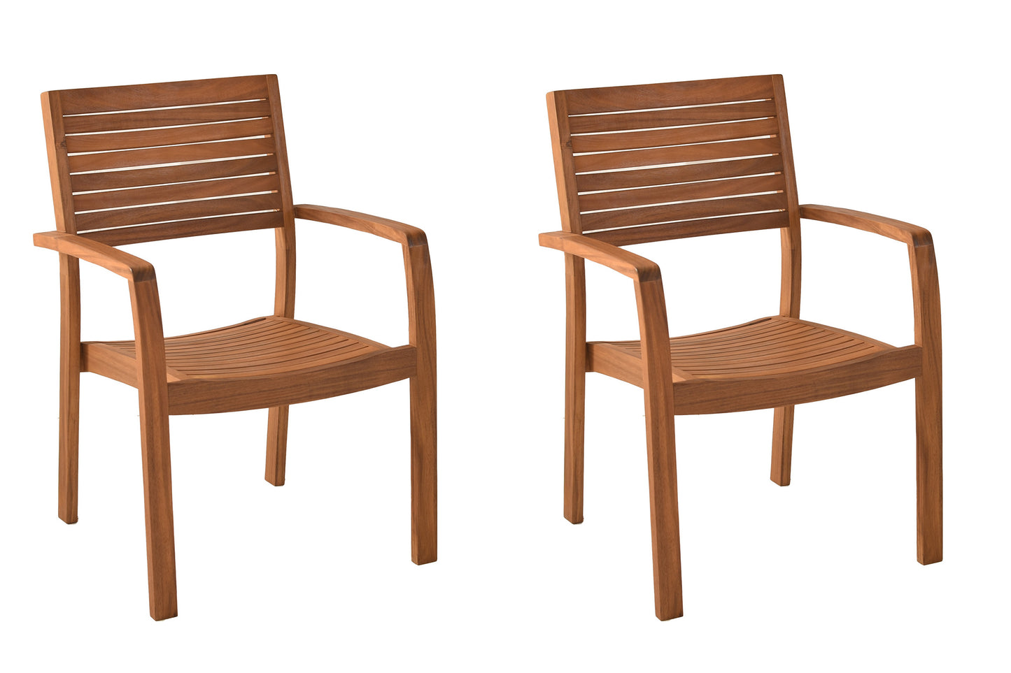 Batavia Stapelsessel 
2er Set
Akazienholz