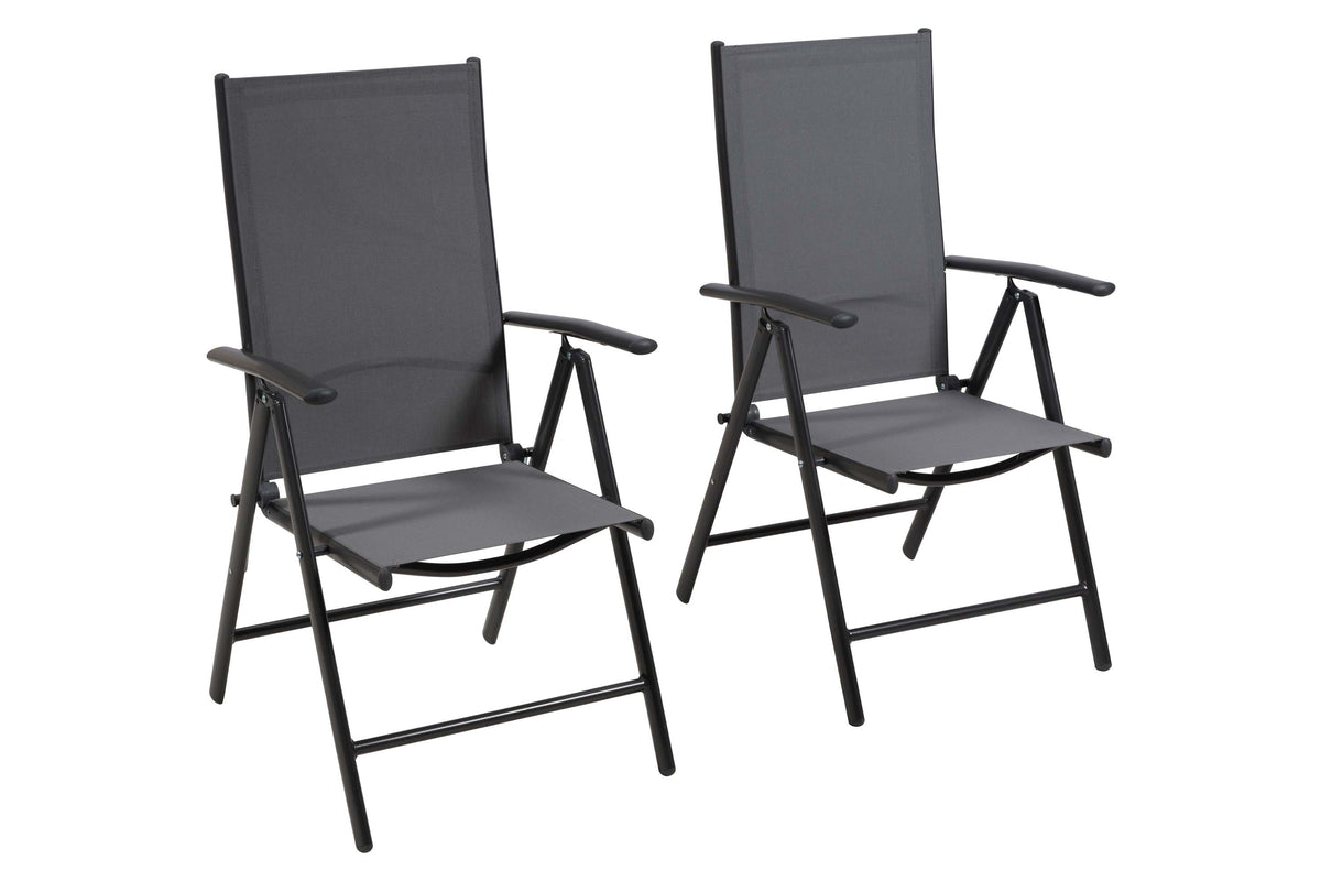 Amalfi Klappsessel, 2er Set
Aluminium/Textil