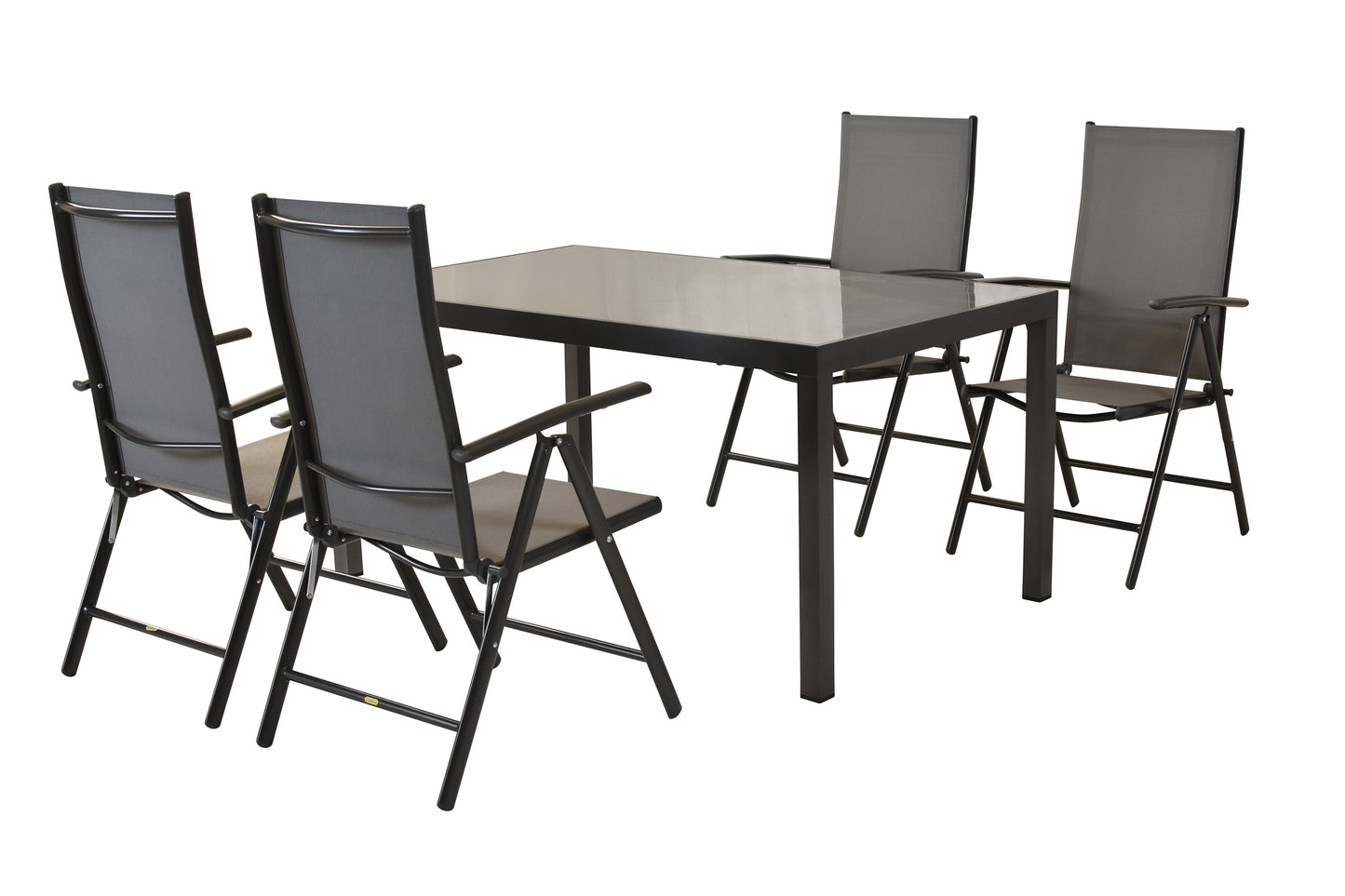 Amalfi Set 5tlg.
Aluminium/Textil