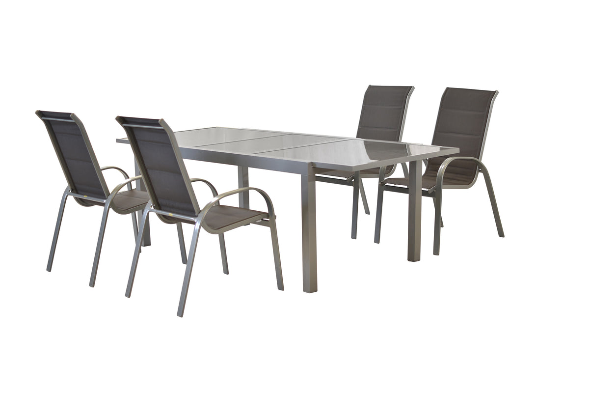 Amaro Set 5tlg., anthrazit
Aluminium/Textil