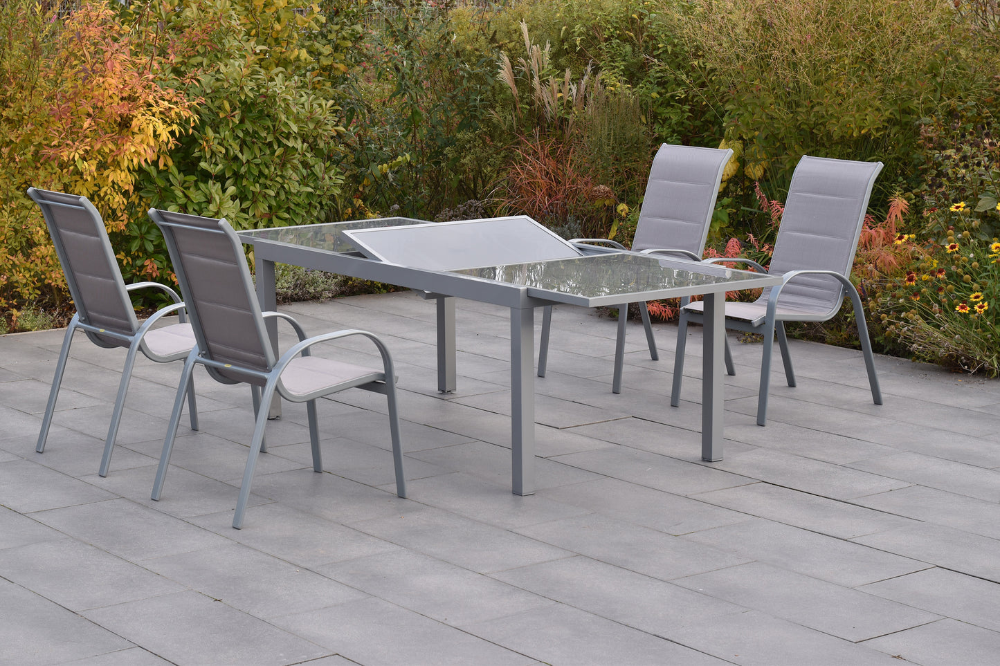 Amaro Set 5tlg., diamantbraun
Aluminium/Textil