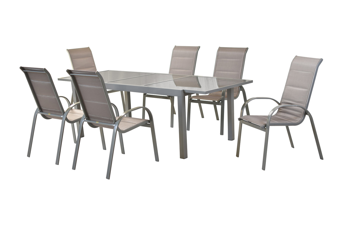 Amaro Set 7tgl., diamantbraun
Aluminium/Textil