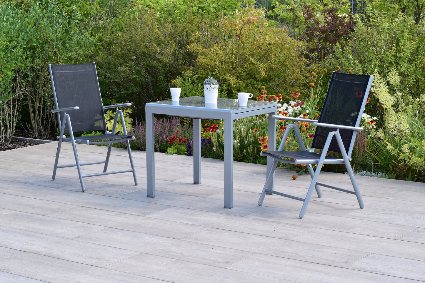 Amalfi Set 3tlg.
Alu/Textil