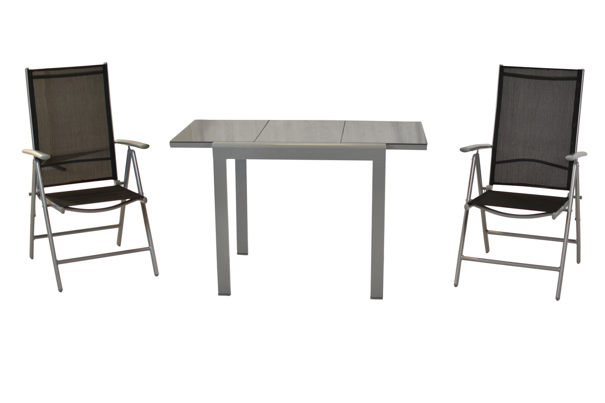 Amalfi Set 3tlg.
Alu/Textil
