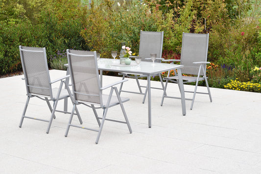 Amalfi Set 5tlg.
Alu/Textil