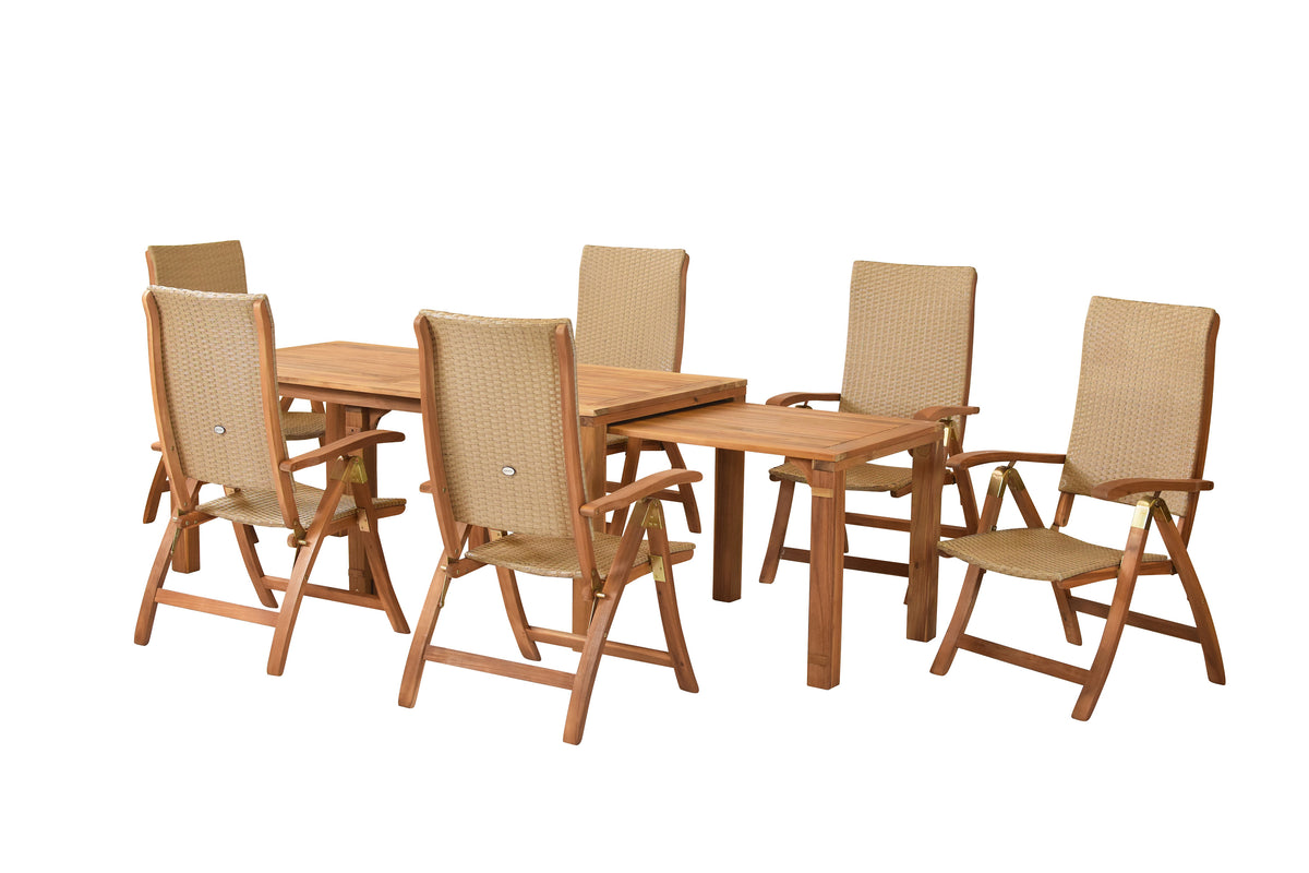 Capri Set 7tlg.
Akazienholz