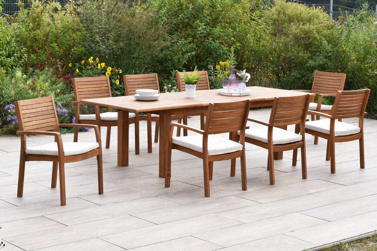 Batavia Set 17tlg. 
Akazienholz