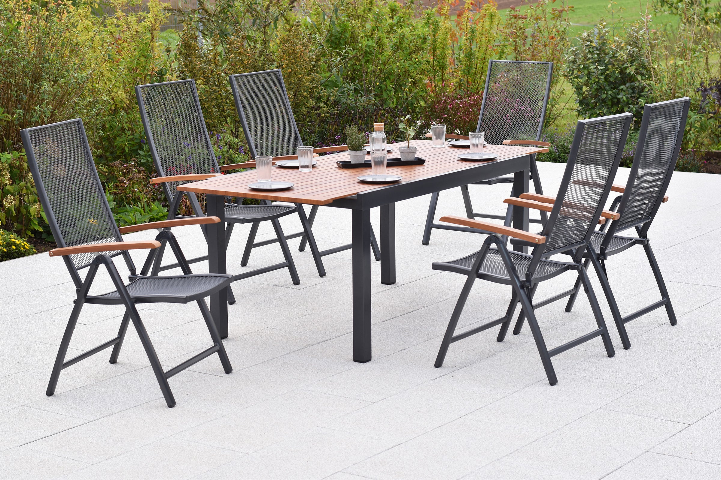 Thasos Set 7tlg.
Aluminium