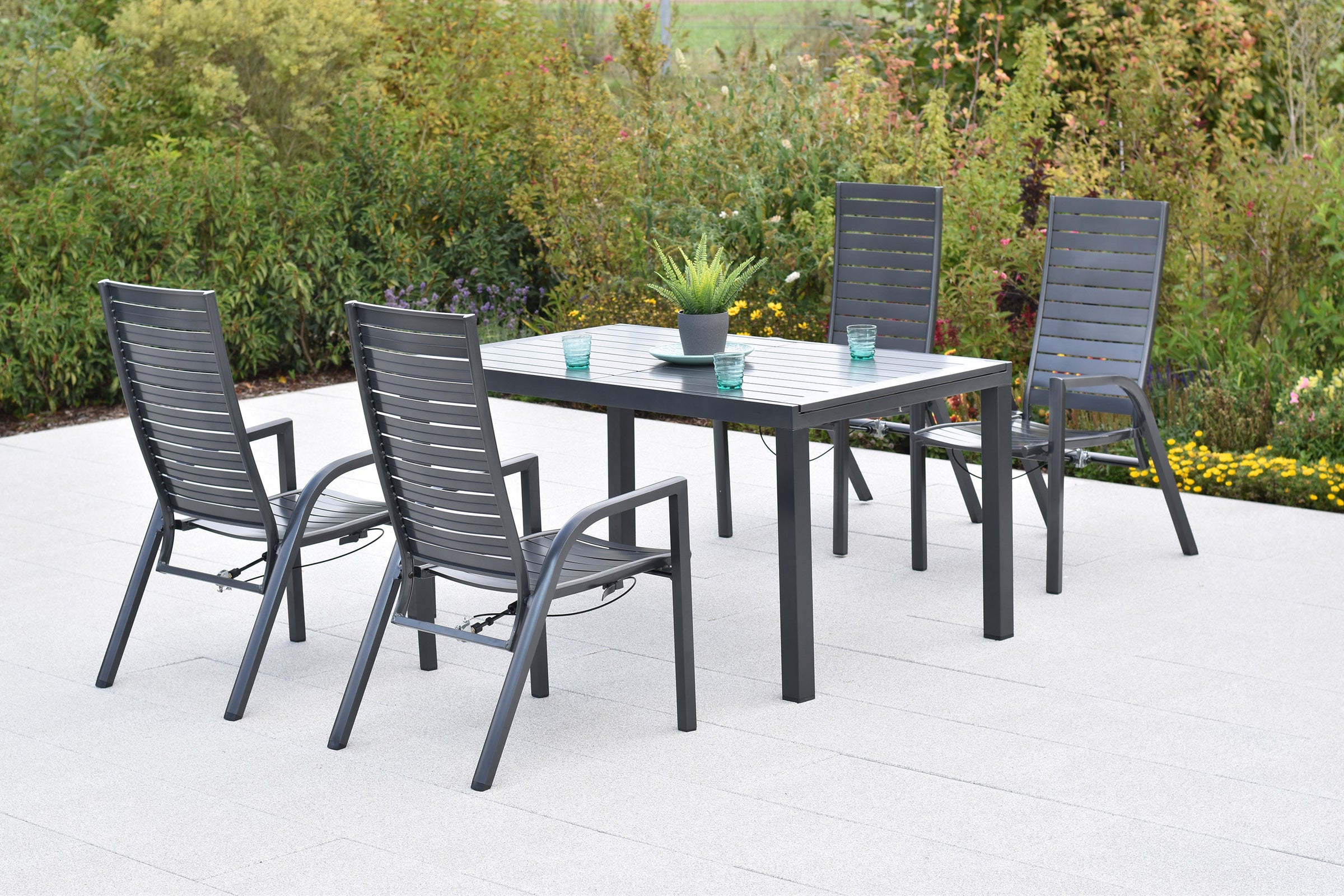 Siros Set 5tlg.
Aluminium