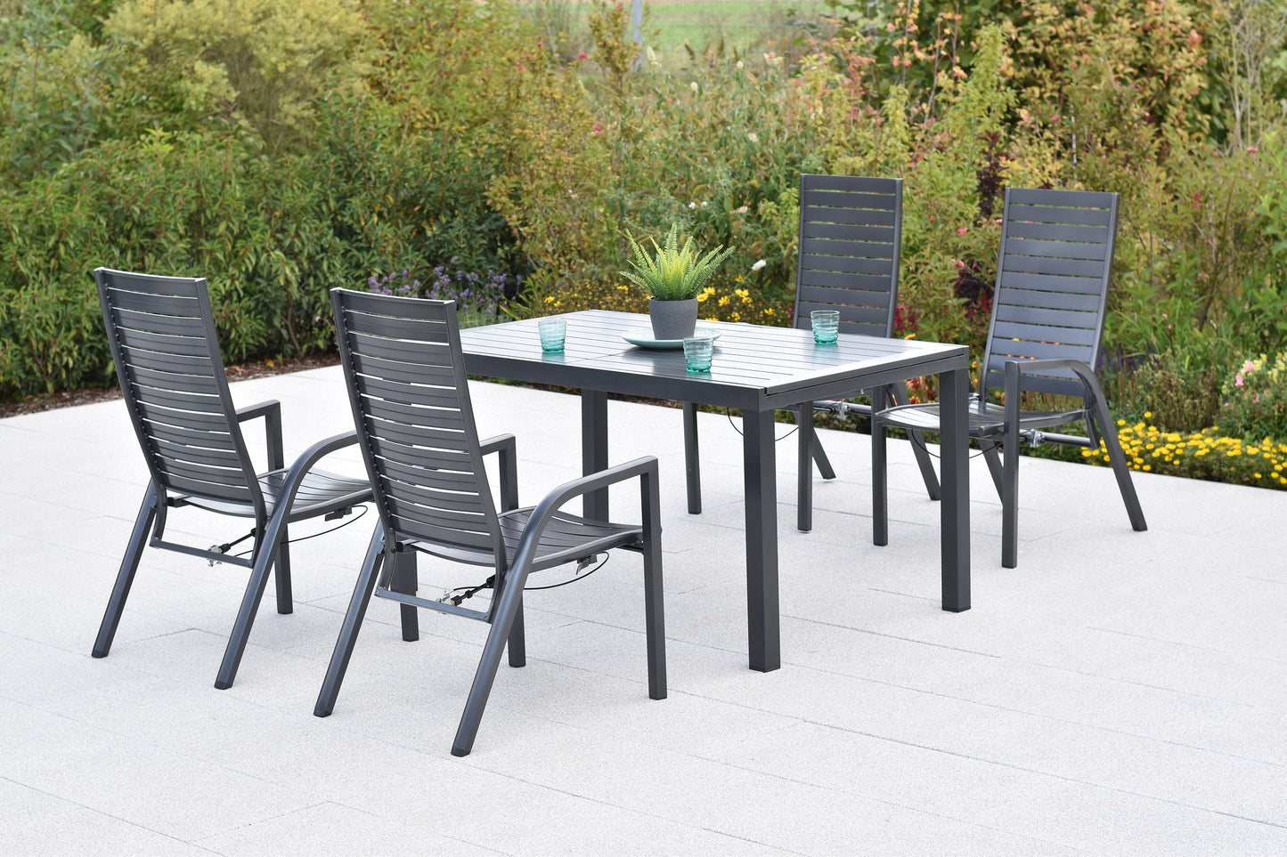Siros Set 5tlg.
Aluminium