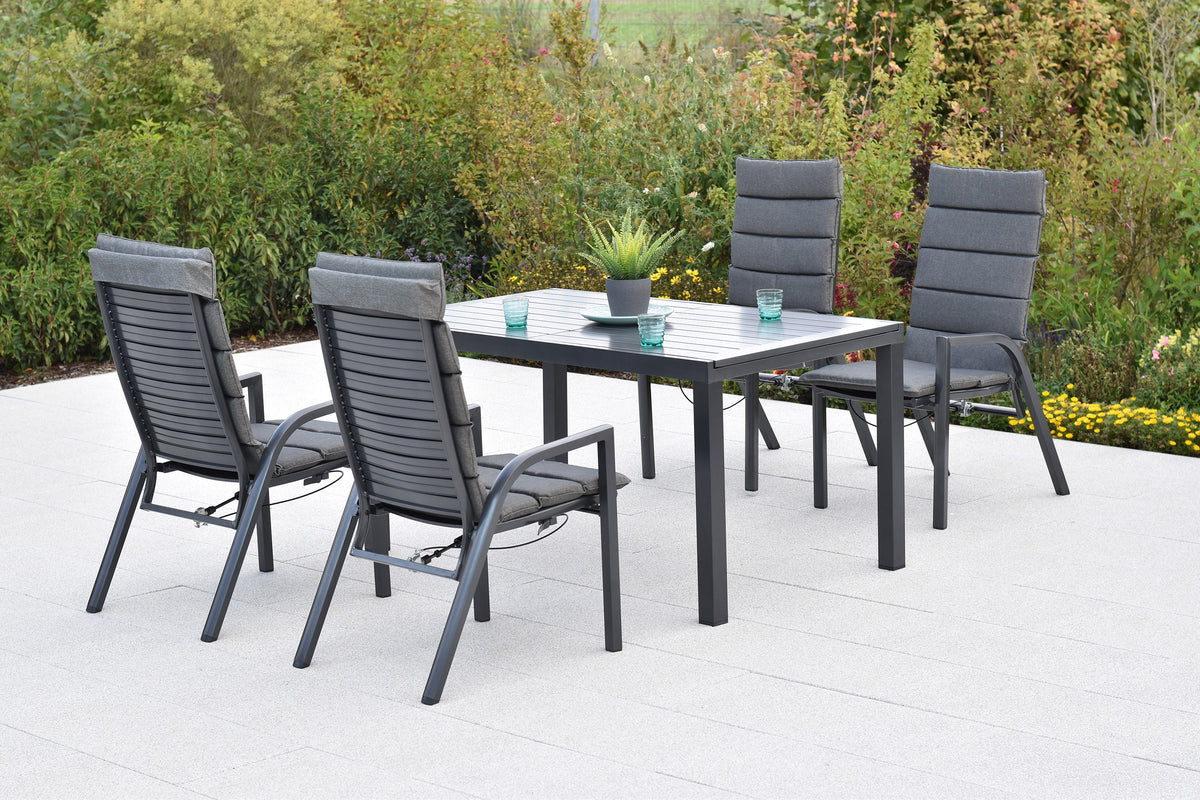 Siros Set 9tlg.
Aluminium