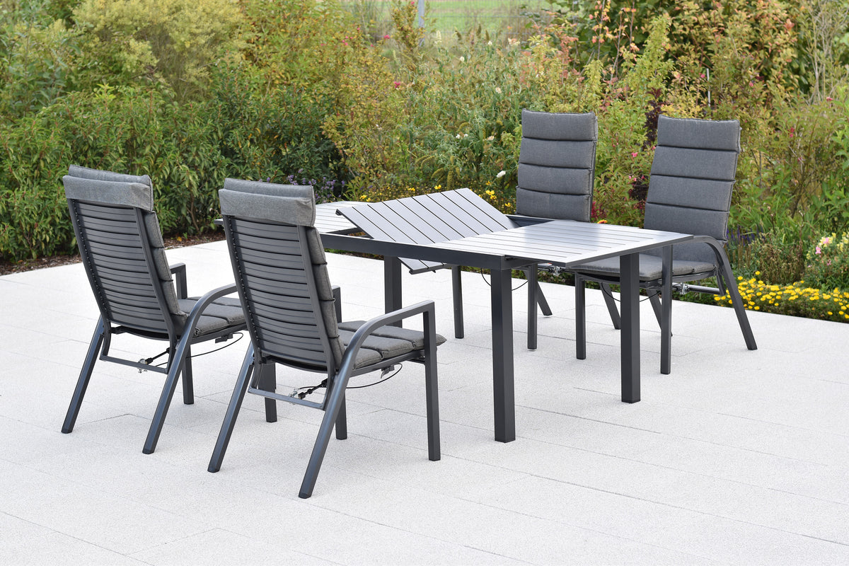 Siros Set 9tlg.
Aluminium