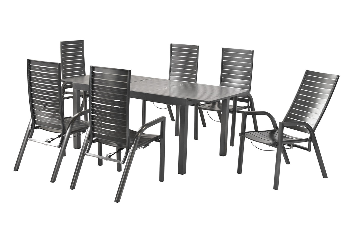 Siros Set 7tlg.
Aluminium