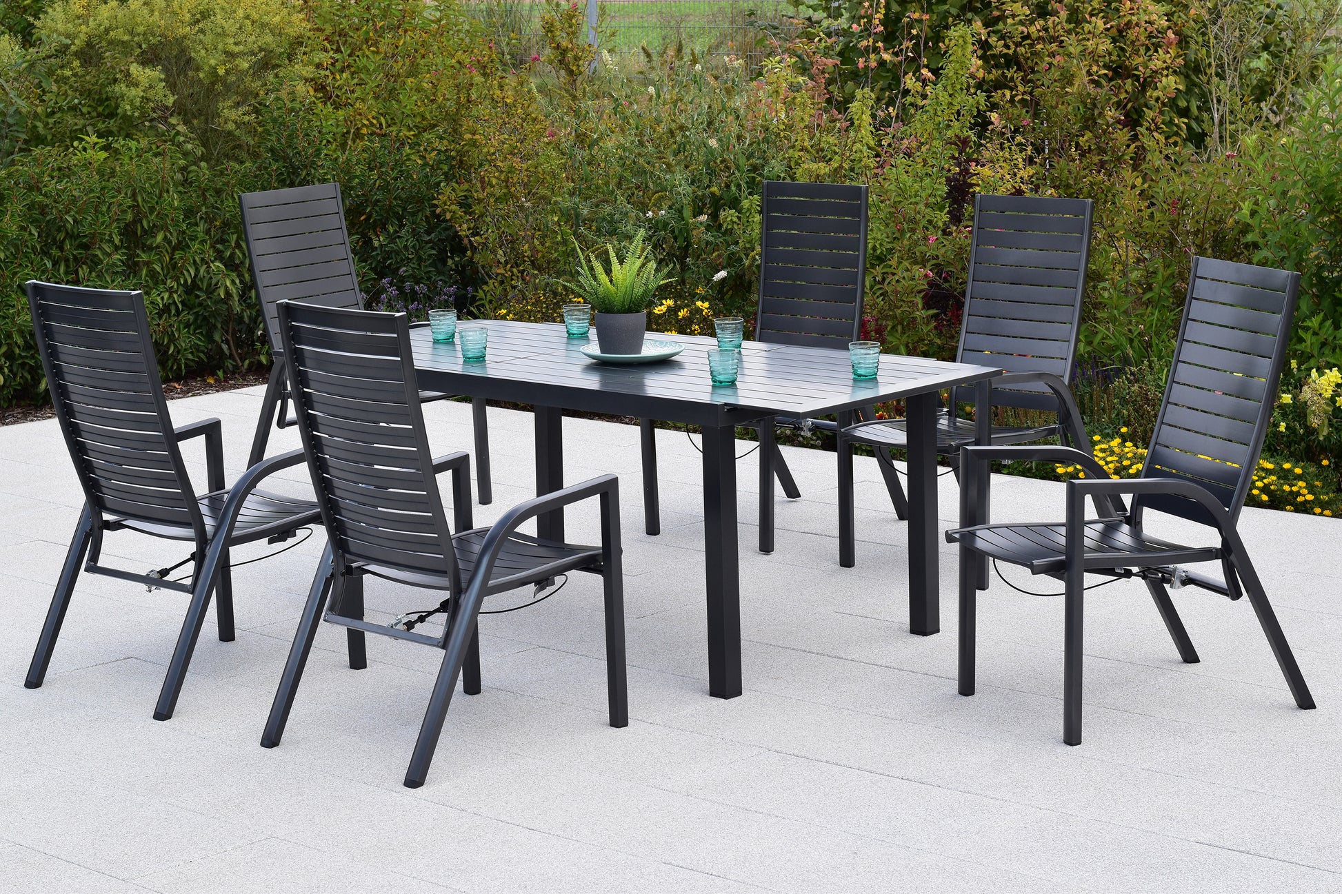 Siros Set 7tlg.
Aluminium